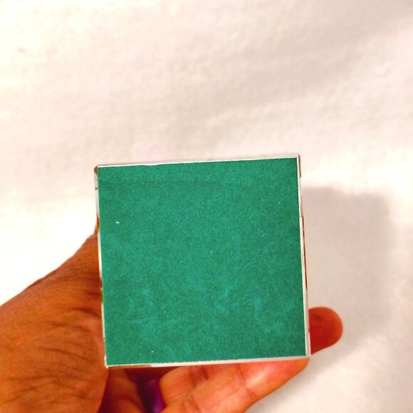 Rainbow Clear Prism Crystal Faceted Perfume Fragrance Oil ArtGlass BottleStopper - Picture 7 of 10